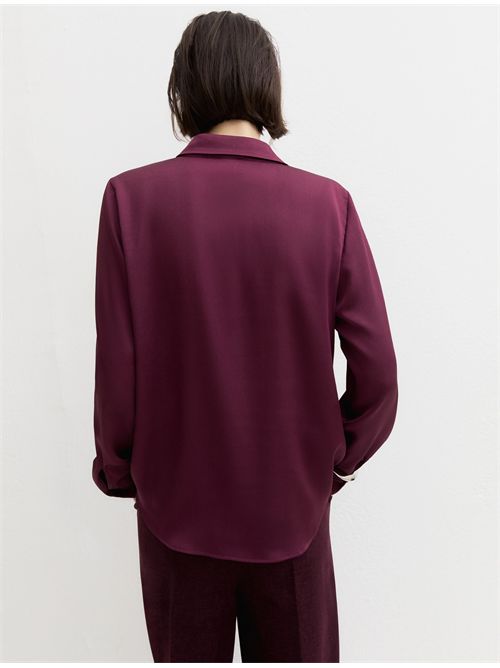 Camicia in raso martellato crinckle EMME MARELLA | EMMLIRA164/004